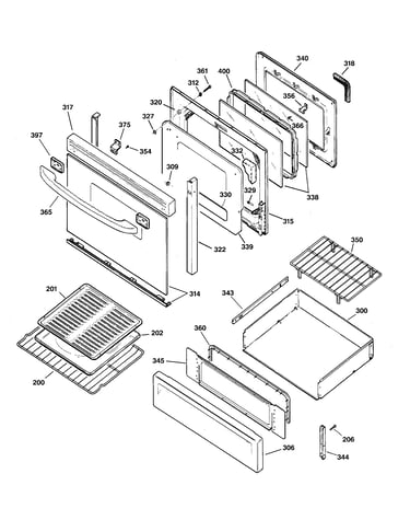 Door & drawer parts