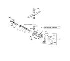 GE GSD3715D00AA motor-pump mechanism diagram