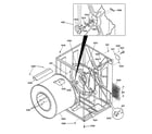 GE DCD330GY0AC cabinet & drum diagram