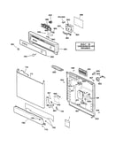 Escutcheon & door assembly