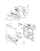 Escutcheon & door assembly