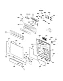 Escutcheon & door assembly
