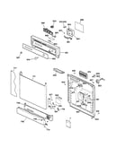 Escutcheon & door assembly