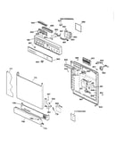 Escutcheon & door assembly