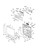 Escutcheon & door assembly