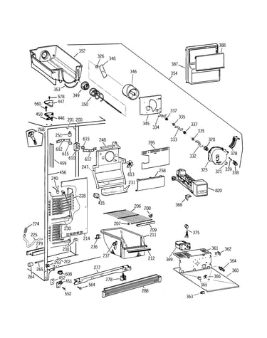 Freezer section