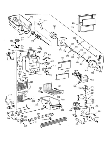 Freezer section