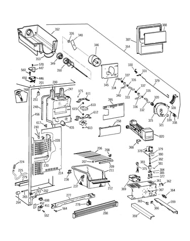 Freezer section