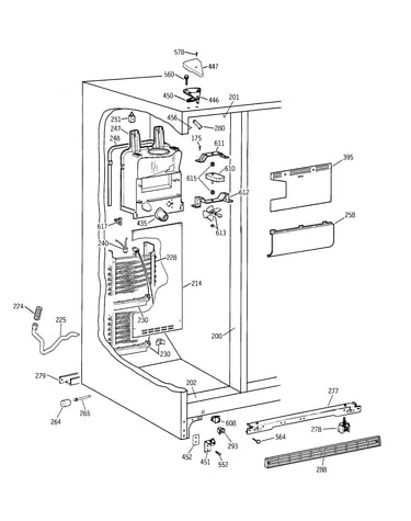 Freezer section