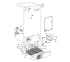 GE TFX22XPDABB unit parts diagram