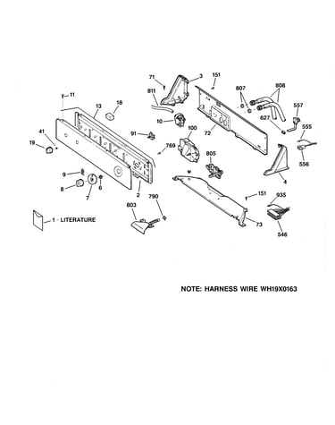 Controls & backsplash