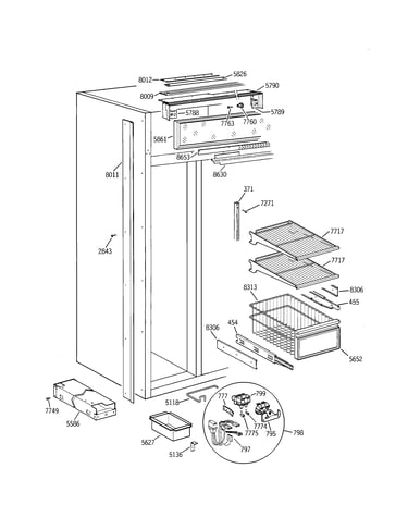 Freezer section