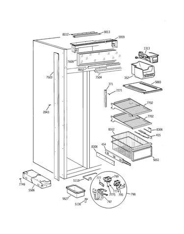 Freezer section