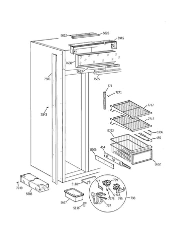 Freezer section