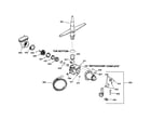 GE GSD2000Z07WH motor-pump mechanism diagram