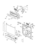 Escutcheon & door assembly