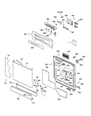 Escutcheon & door assembly