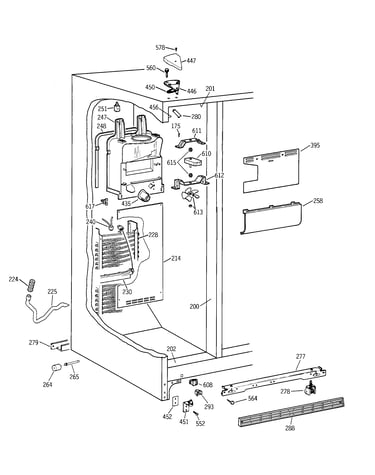 Freezer section
