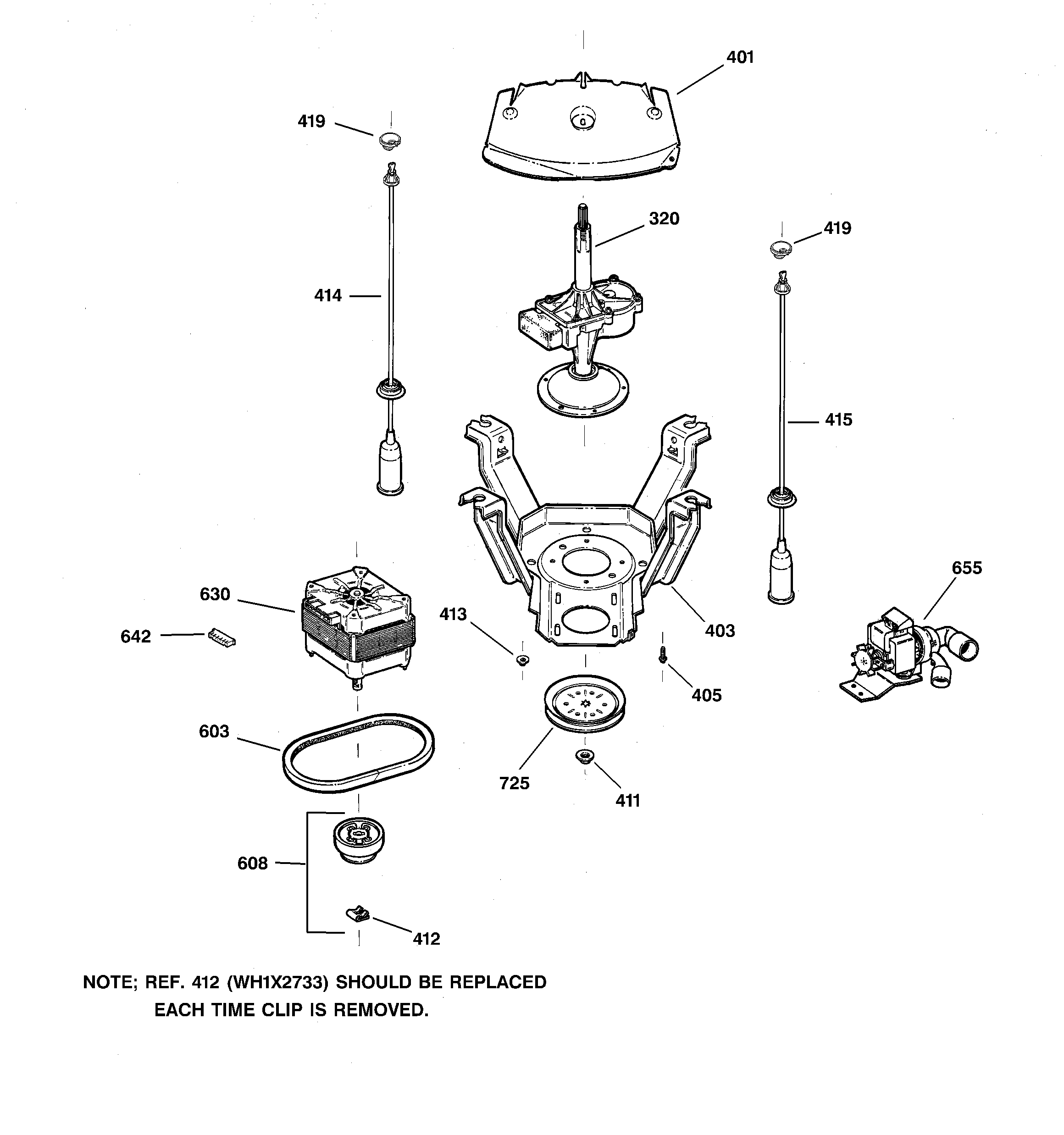 SUSPENSION, PUMP & DRIVE COMPONENTS