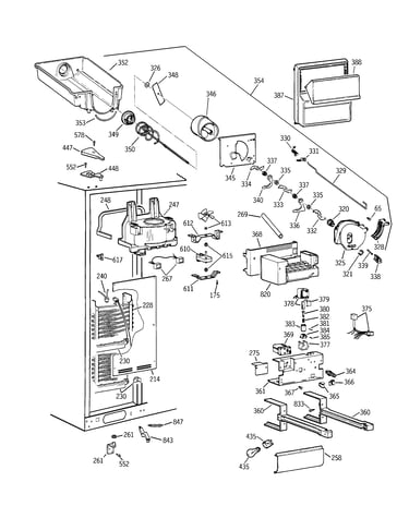 Freezer section