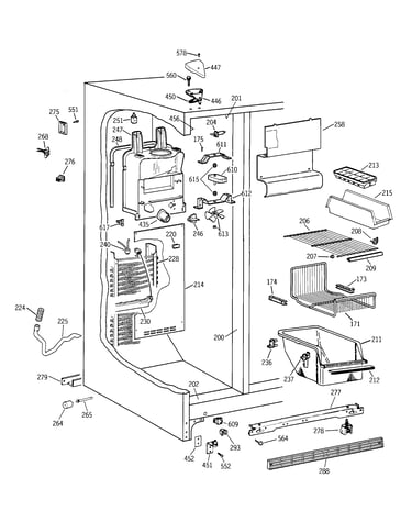 Freezer section