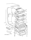 Fresh food shelves