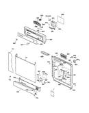 Escutcheon & door assembly