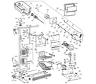 GE TPG21PRCGBB freezer section diagram