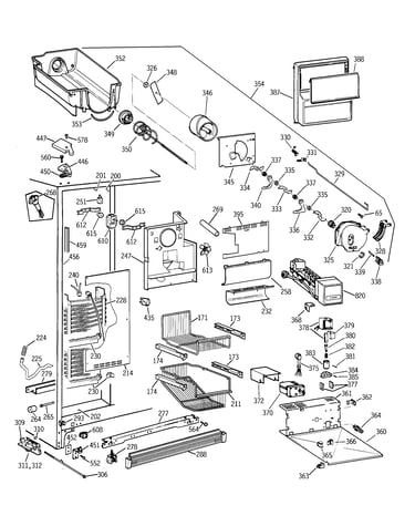 Freezer section