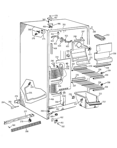 Freezer section