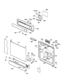 Escutcheon & door assembly