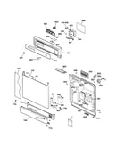 Escutcheon & door assembly
