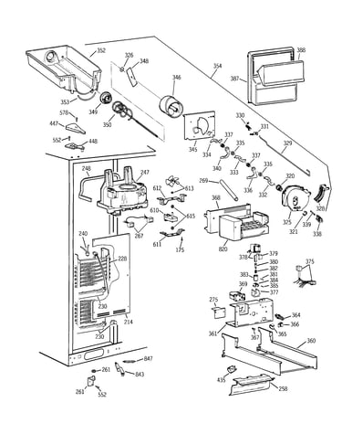Freezer section