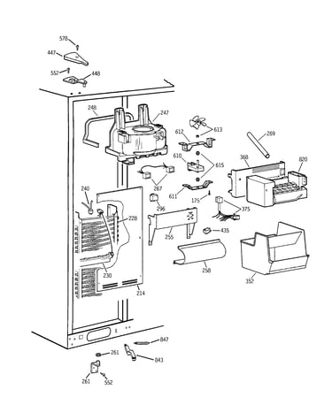 Freezer section