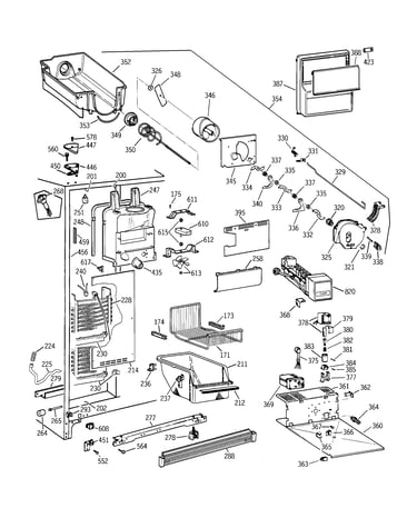 Freezer section