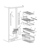 Freezer shelves
