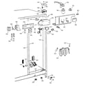 GE TFX26APDABB fresh food section diagram