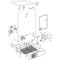 GE TFX26APDABB unit parts diagram