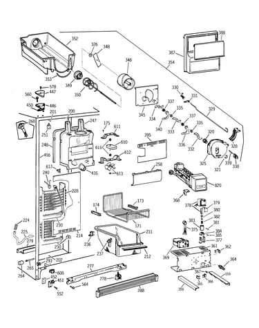 Freezer section