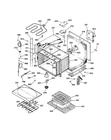 Upper oven