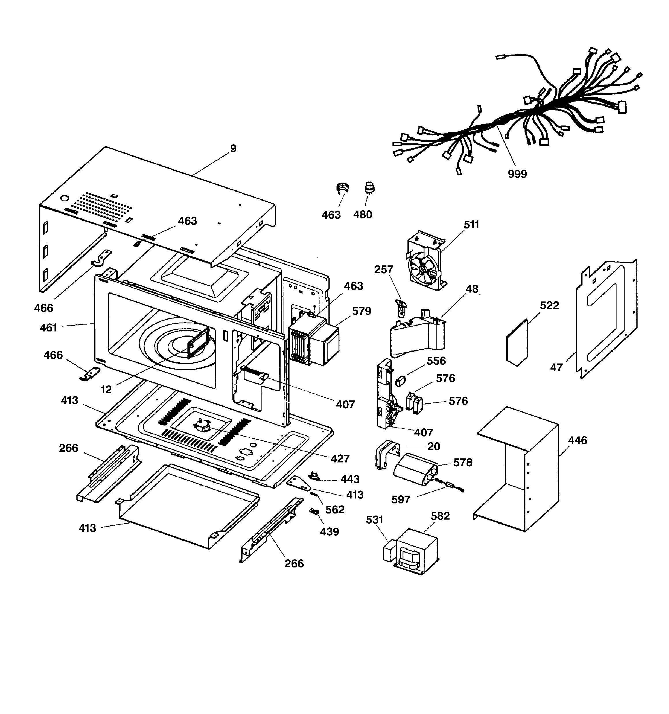 Microwave body parts