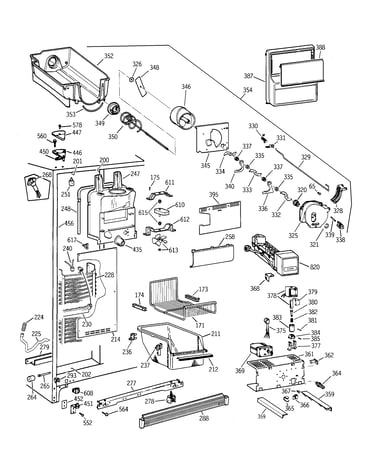 Freezer section