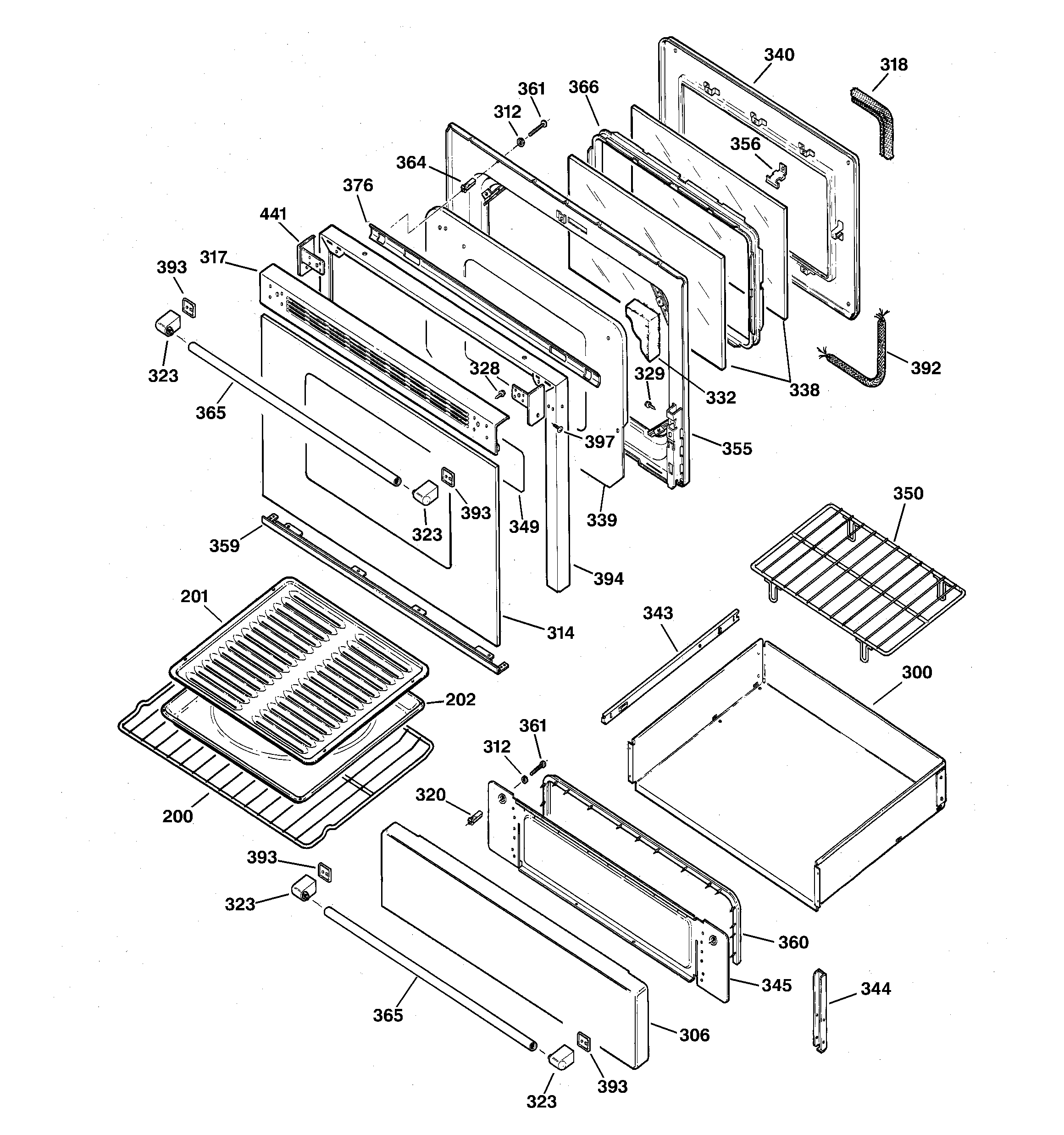 Door & drawer parts