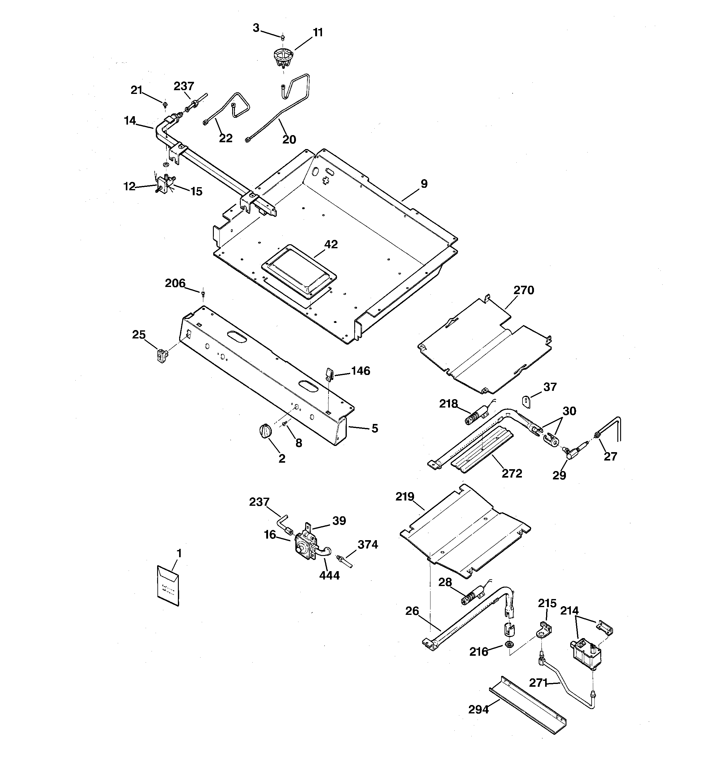 GAS BURNER PARTS