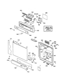Escutcheon & door assembly