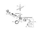 GE GSC3230Z03WW motor-pump mechanism diagram