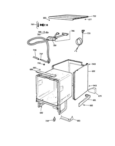 Cabinet & exterior parts