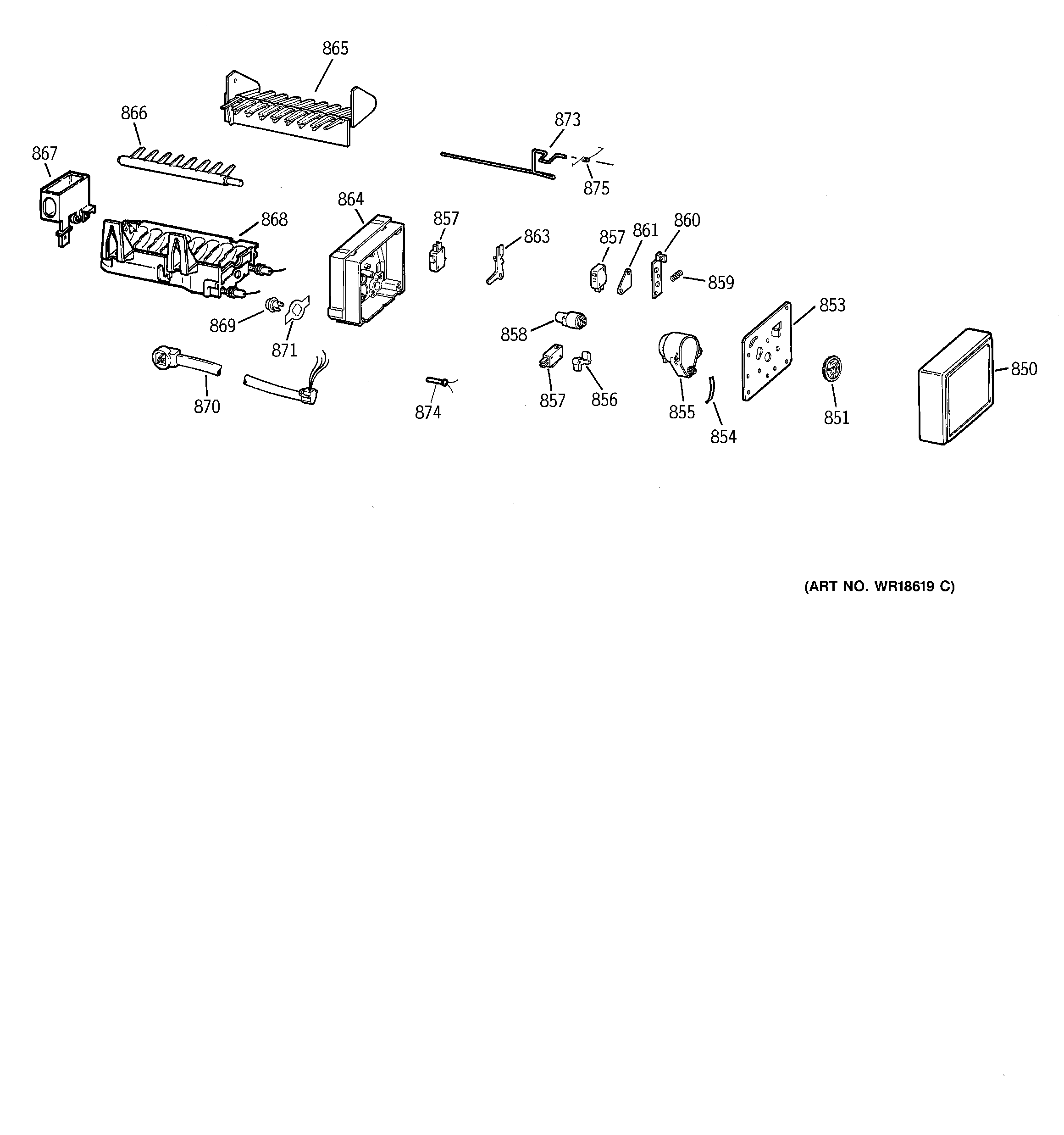Icemaker wr30x10001