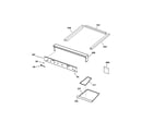 GE ZGU36L4RYSS escutcheon & trim diagram