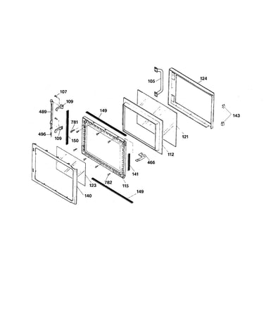Microwave door